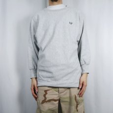 画像2: 80's Champion×LANDS' END REVERSE WEAVE TYPE "VJP" 刺繍入りスウェット (2)