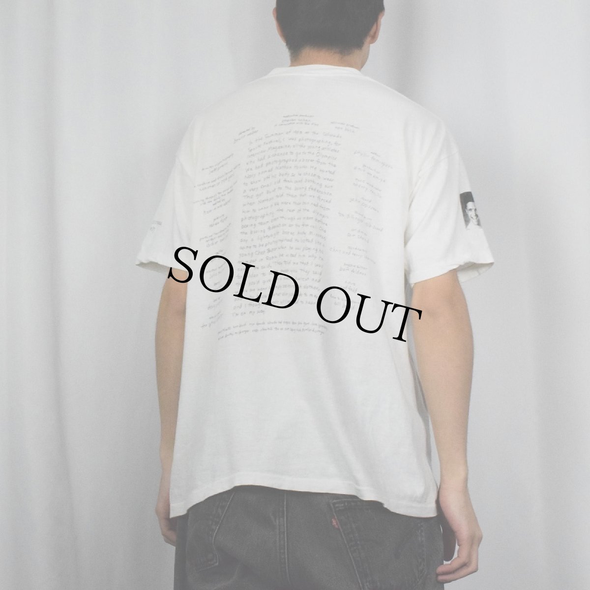 画像3: 90's BRUCE WEBER USA製 "Broken Noses" フォトプリントTシャツ XL (3)