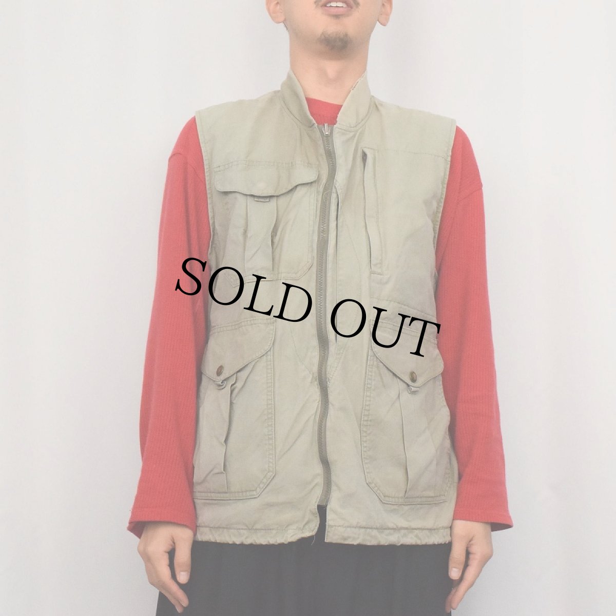 画像2: 60〜70's FILSON USA製 コットンポプリン リバーシブル ハンティングベスト XL (2)