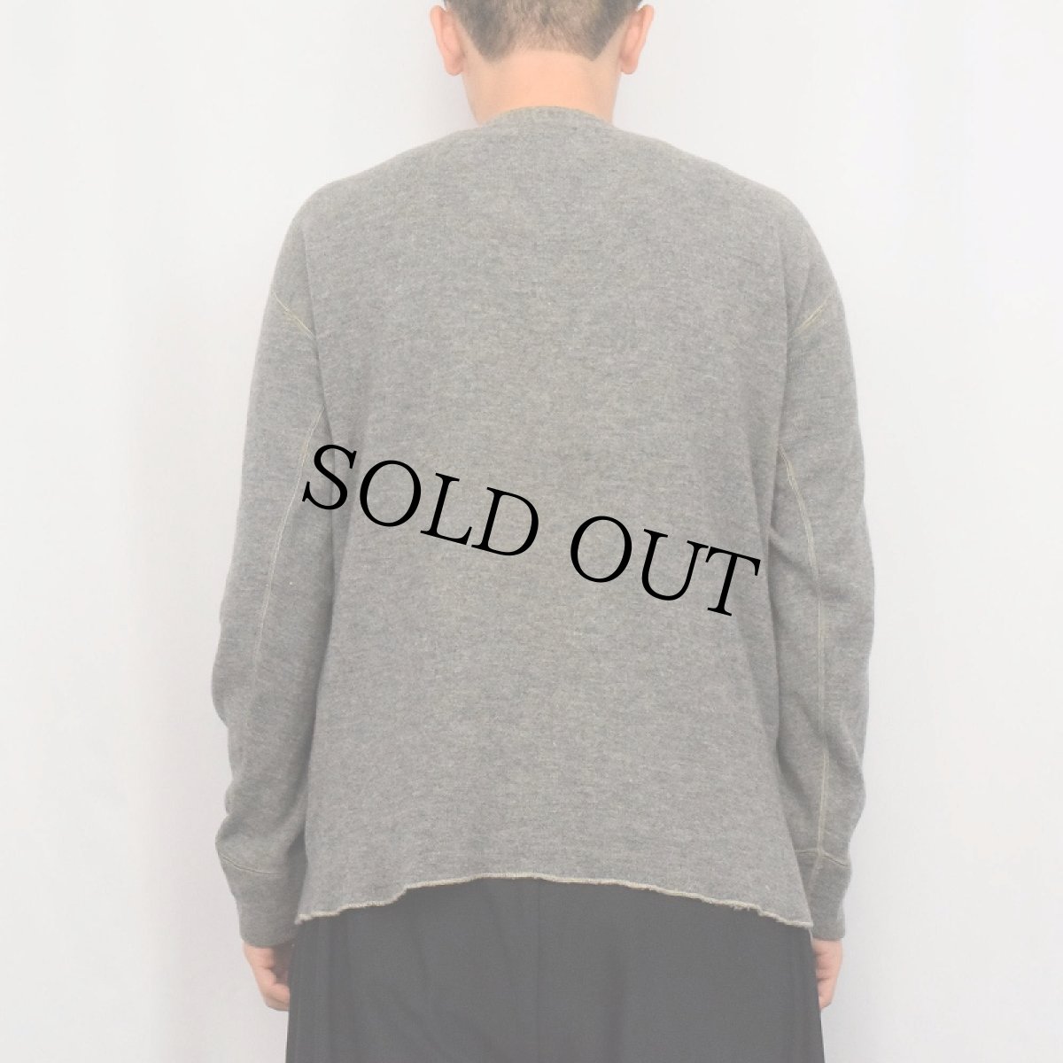 画像3: 〜50's JACK FROST 猫目ボタン ヘンリネックロンT (3)