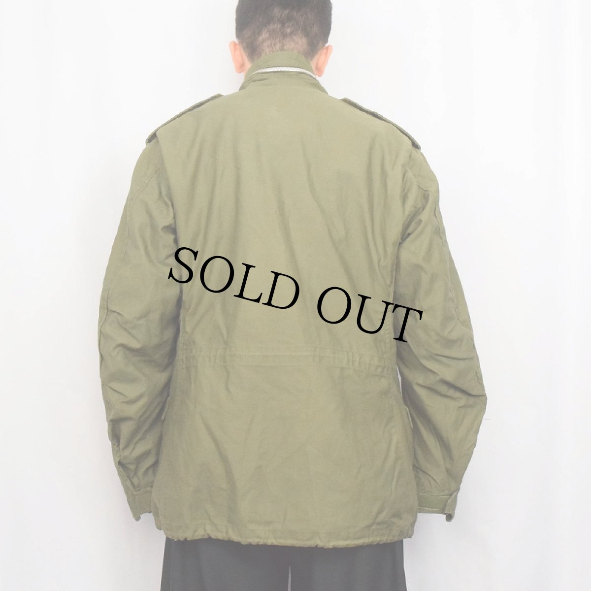 画像3: 60's U.S.ARMY M-65 フィールドジャケット 2nd MEDIUM-REGULAR (3)