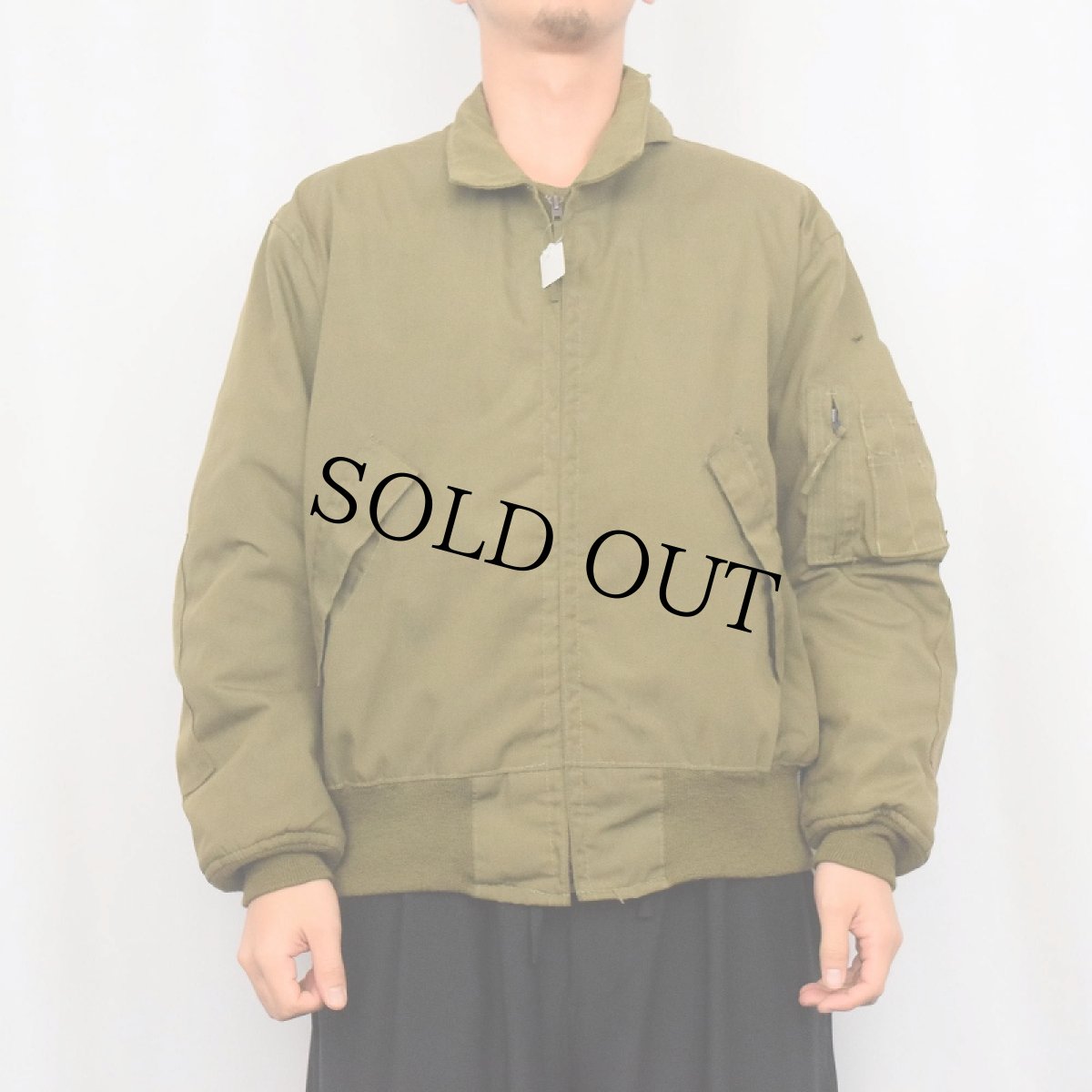 画像2: 80's U.S.ARMY CVC タンカースジャケット ノーメックス LARGE-REGULAR (2)