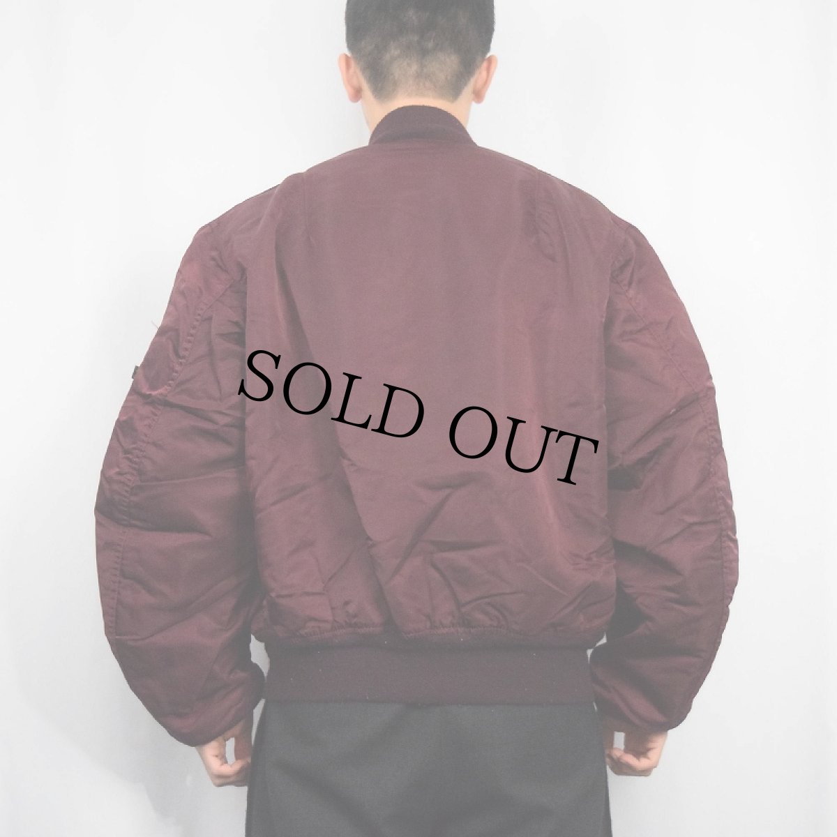 画像4: 民間品 ALPHA INDUSTRIES,INC MA-1 フライトジャケット XX-LARGE (4)