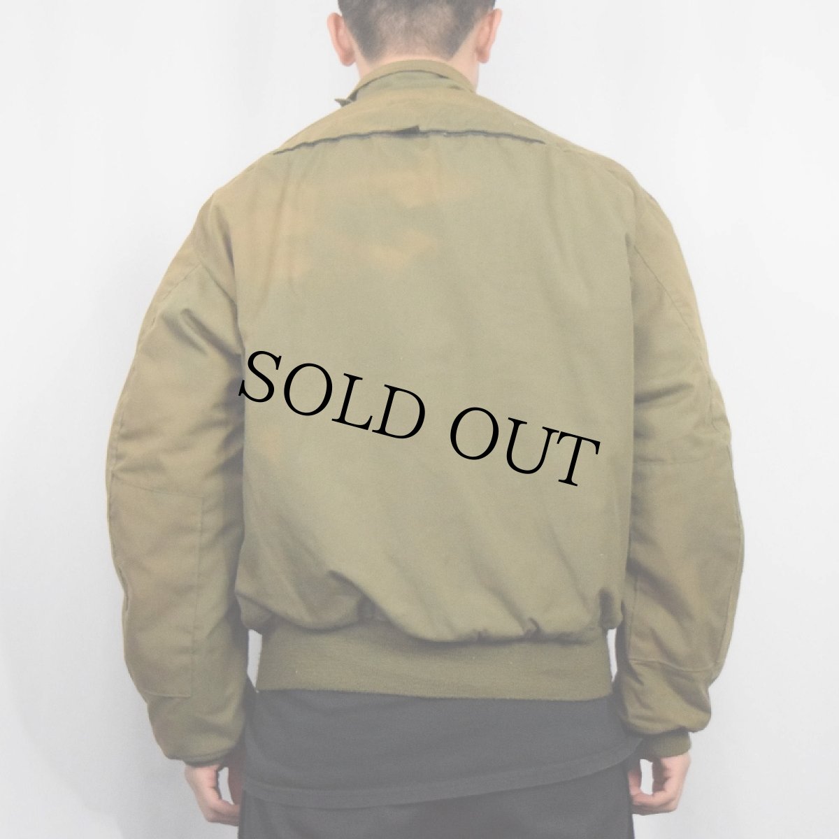 画像3: 民間品 90's ALPHA INDUSTRIES,INC CVC タンカースジャケット LARGE-REGULAR (3)