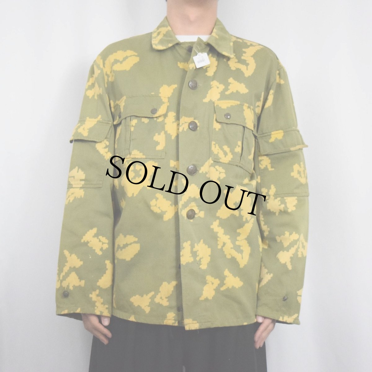 画像2: TAJIKISTAN ARMY インベーダーカモ ジャケット (2)