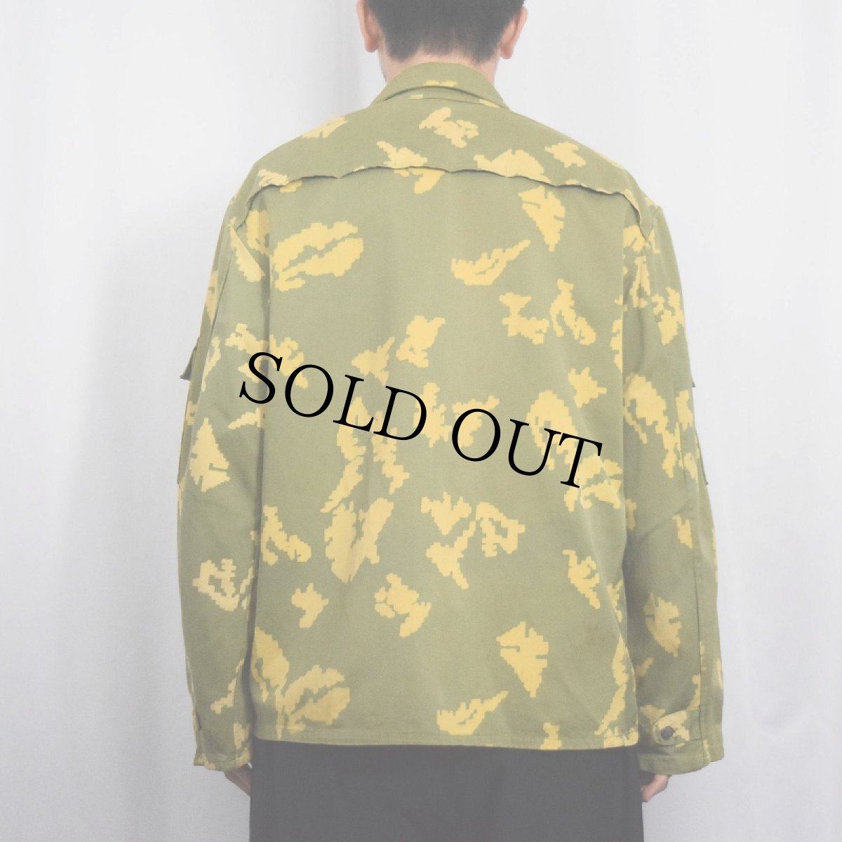 画像3: TAJIKISTAN ARMY インベーダーカモ ジャケット (3)