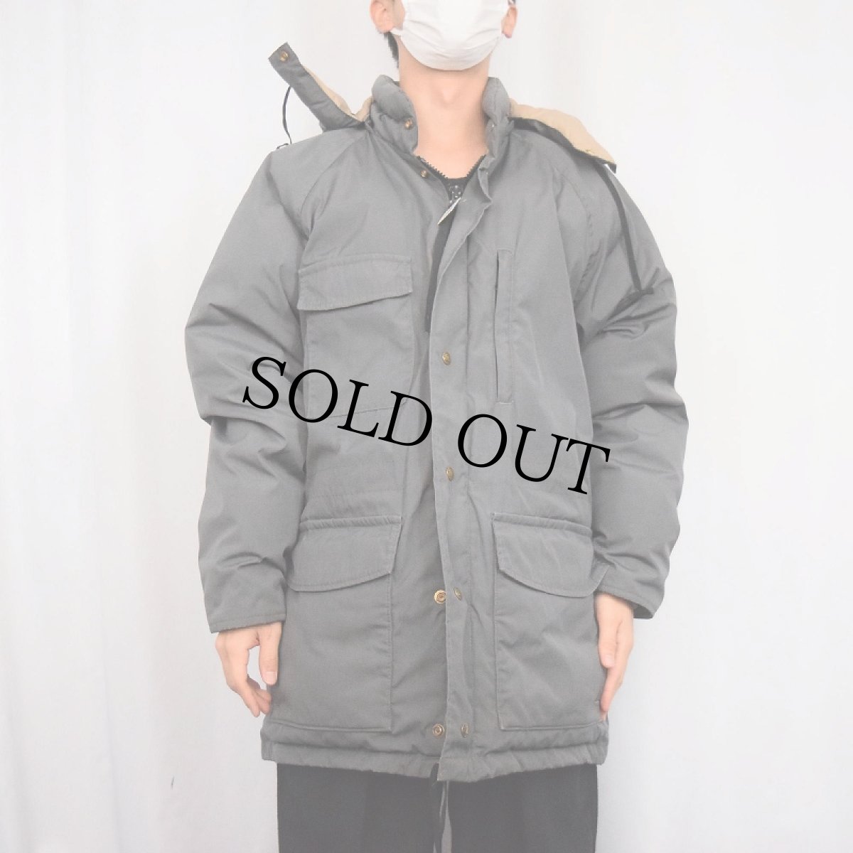 画像2: 80's Eddie Bauer USA製 グースダウンジャケット L (2)