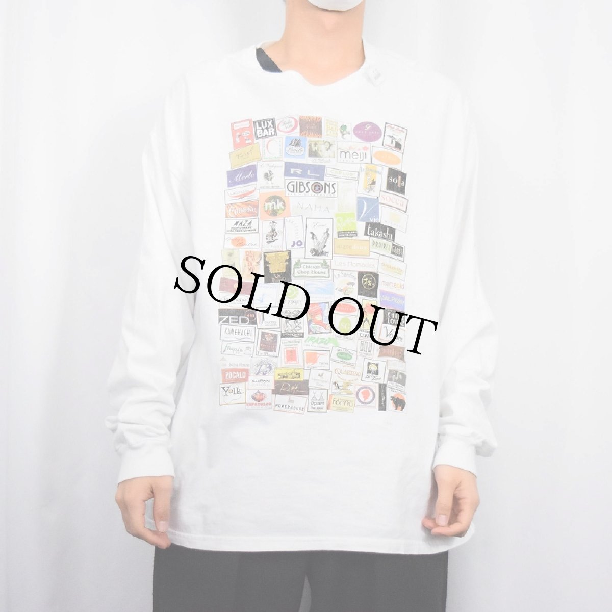 画像2: "CHICAGO" 飲食店プリントロンT XL (2)