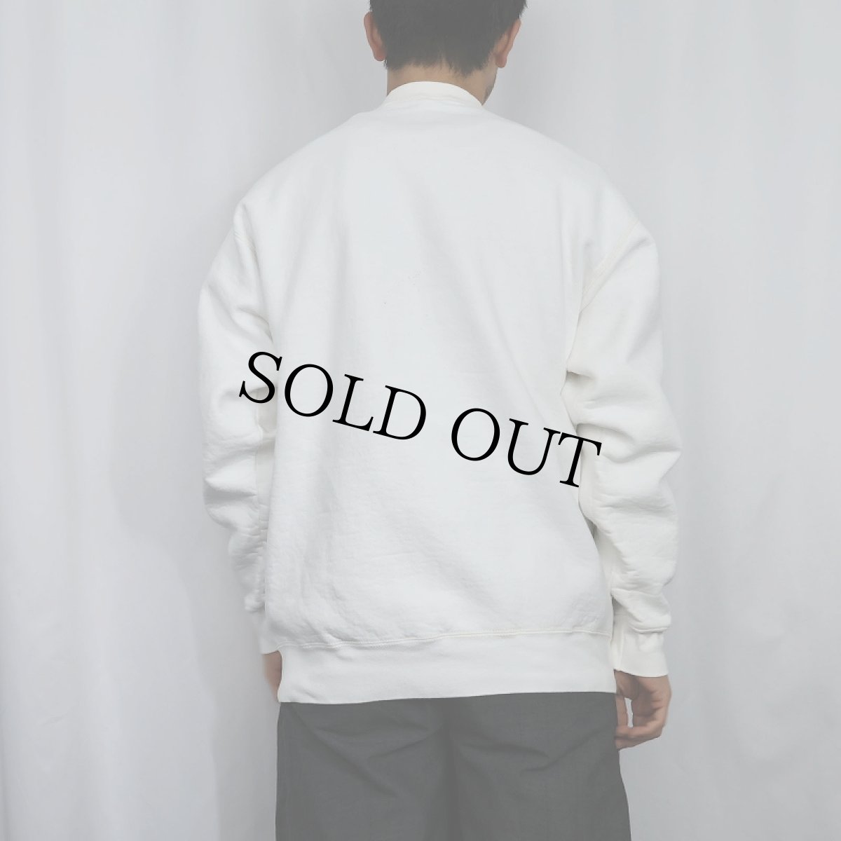 画像4: 90's "C Ho Co La Te" 元素記号プリントスウェット XL (4)