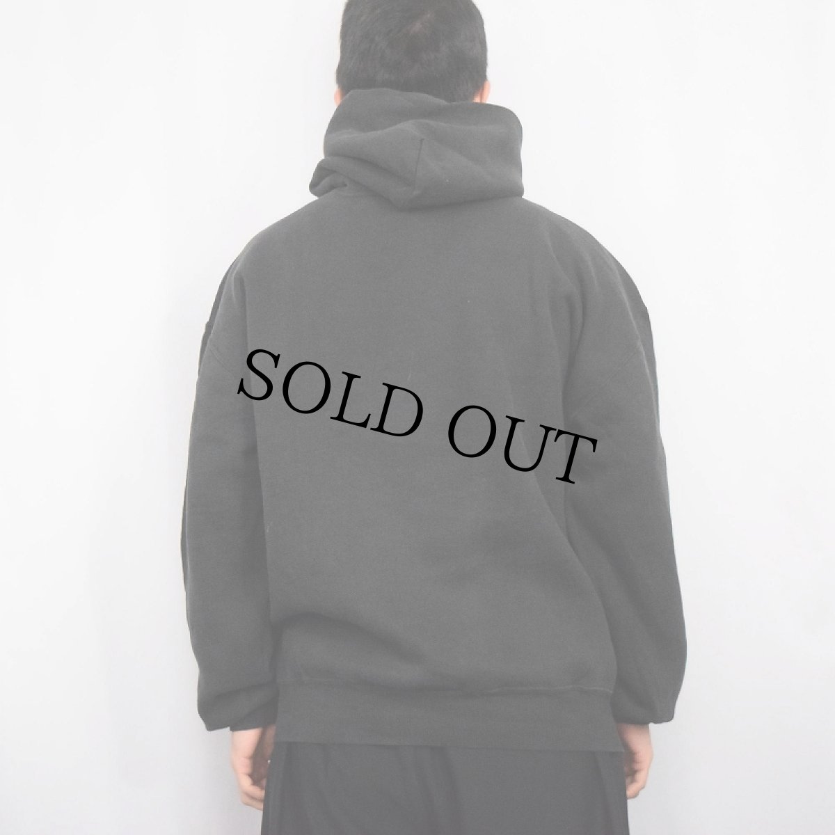 画像3: 90's RUSSELL ATHLETIC USA製 "SYKESVILLE SCORPIONS" プリントスウェットフーディー BLACK XL (3)