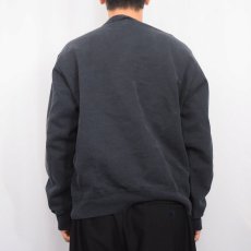 画像3: 90's Champion USA製 前V ロゴ刺繍 スウェット L (3)