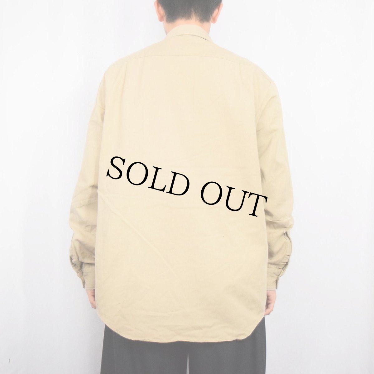 画像3: 60's Penneys BIG MAC コットン×ナイロンシャツ (3)