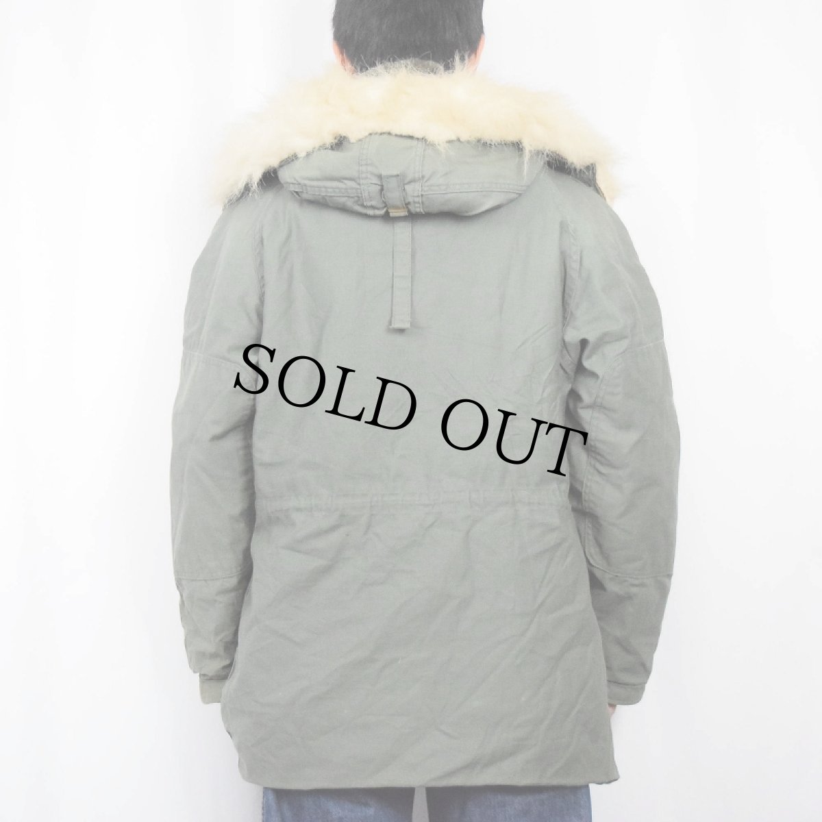 画像3: 80's U.S.AIR FORCE N-3B フライトジャケット SMALL (3)