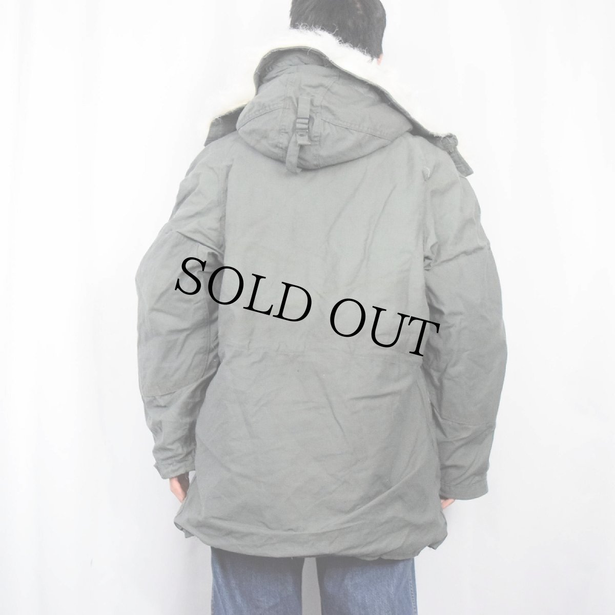 画像3: 80's U.S.AIR FORCE N-3B フライトジャケット MEDIUM (3)