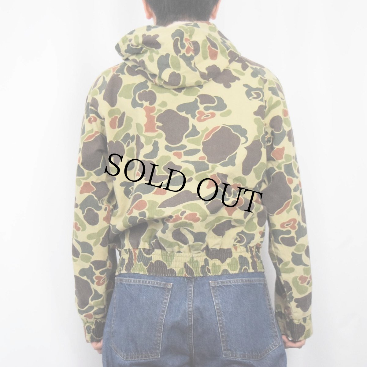 画像3: 90's Wallo USA製 ダックハンターカモ柄 ジップパーカー M (3)