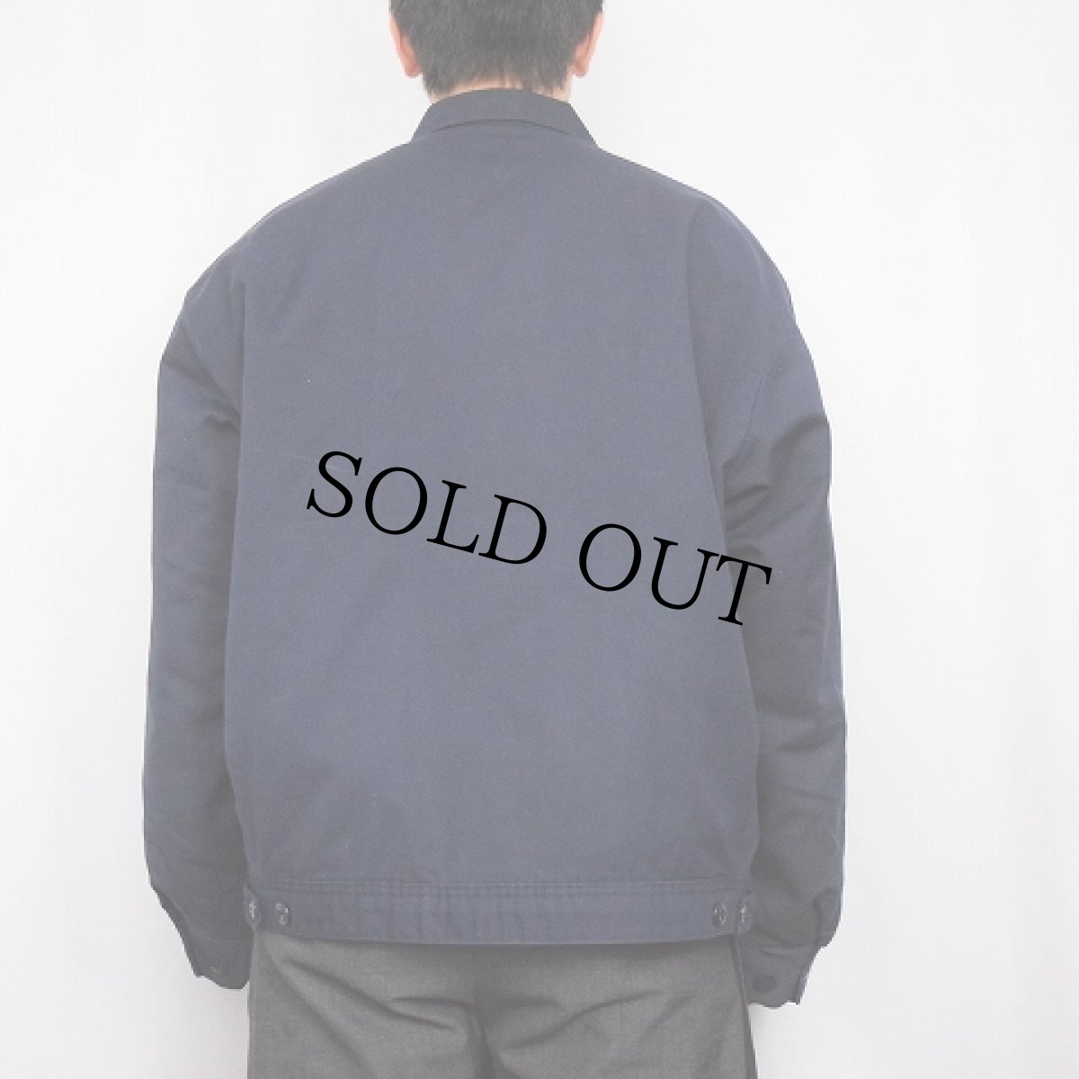 画像3: 60〜70's WORK WEAR CORPORATION USA製 キルティングライナー ワークジャケット NAVY XL (3)