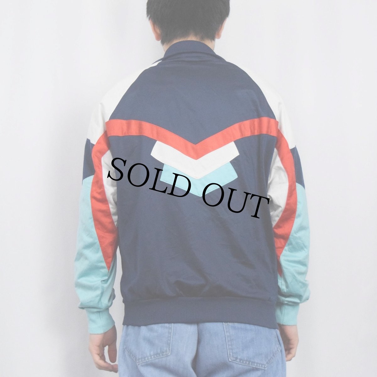 画像3: 90's adidas ロゴ刺繍 トラックジャケット (3)