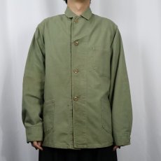 画像2: 40's BEST COAT & APRON Cotton Coverall (2)