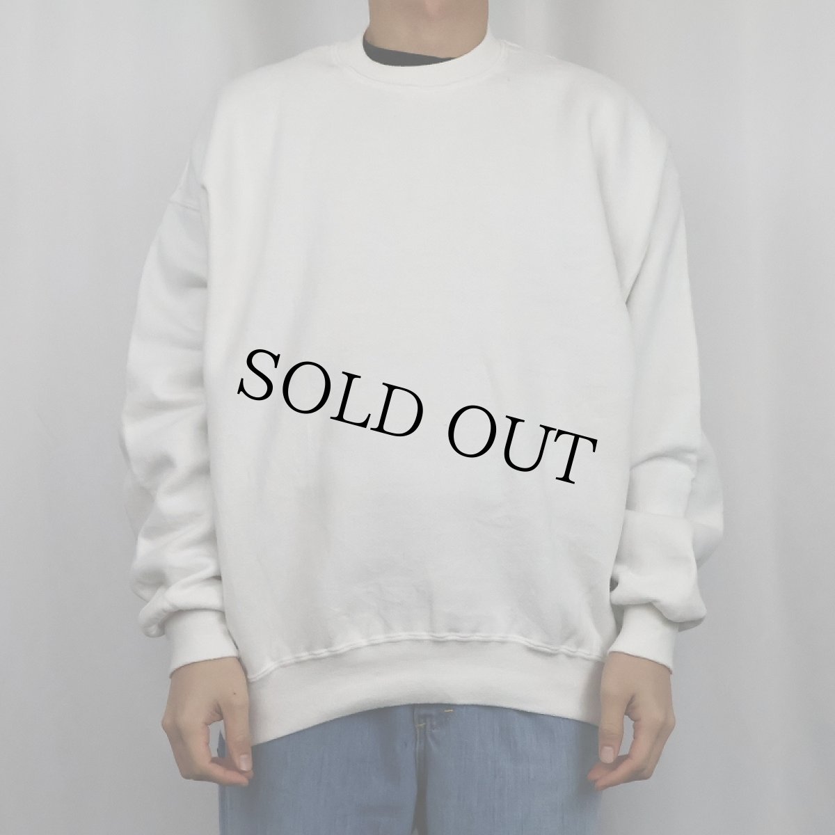 画像2: 90's JERZEES USA製 無地スウェット XL (2)