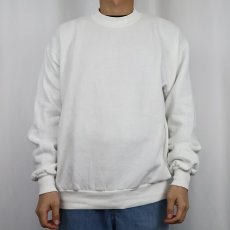 画像2: 90's JERZEES USA製 無地スウェット L (2)
