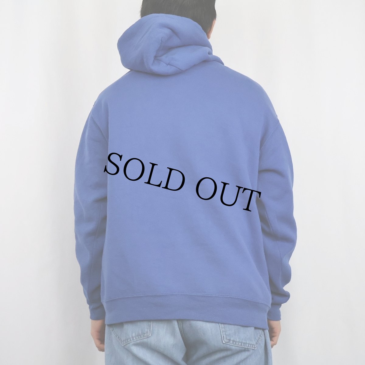 画像3: 90's RUSSELL ATHLETIC USA製 無地スウェットフーディー L (3)