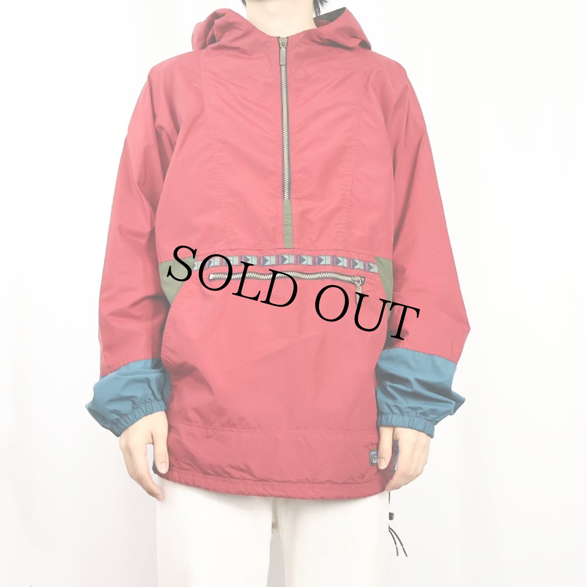 画像2: 80〜90's L.L.Bean アノラックパーカー (2)