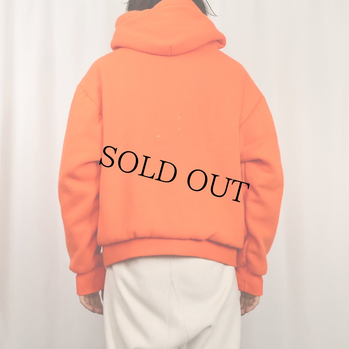 画像3: 90's CAMBER USA製 裏サーマル スウェットジップパーカー XL (3)