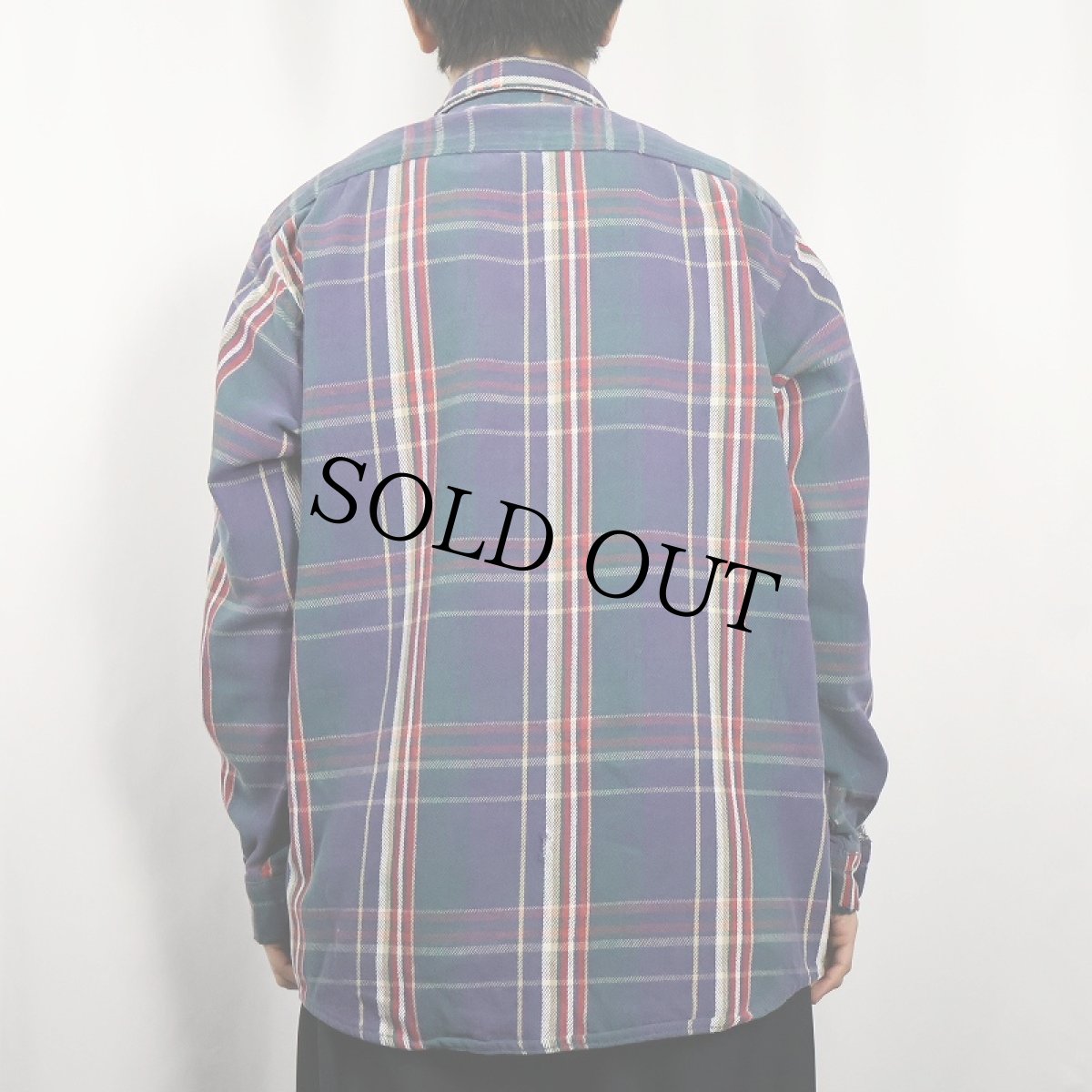 画像3: NORTHWEST チェック柄 ヘビーネルシャツ (3)