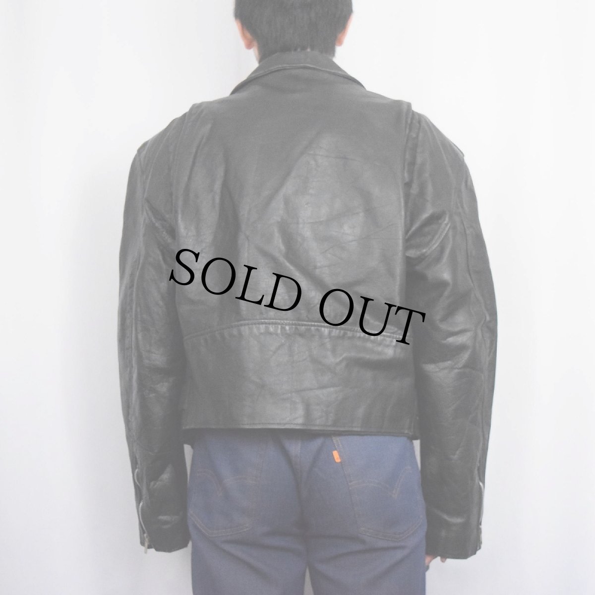 画像3: ダブルライダースジャケット BLACK XL (3)