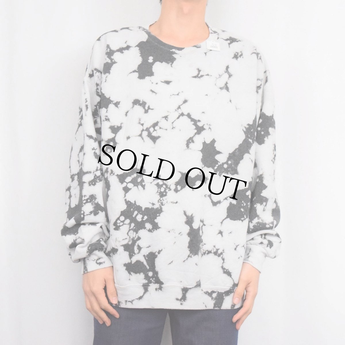 画像2: ブリーチ加工 スウェット (2)