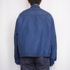 画像3: 60's Champion "PUEDUE" プリントナイロンスイングトップ NAVY L (3)