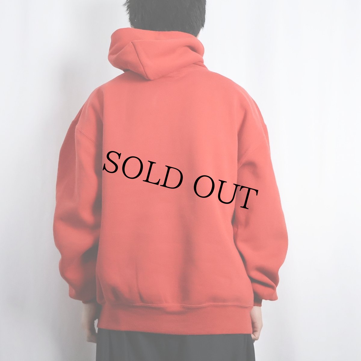 画像3: 90's RUSSELL ATHLETIC USA製 無地スウェットフーディー XL (3)