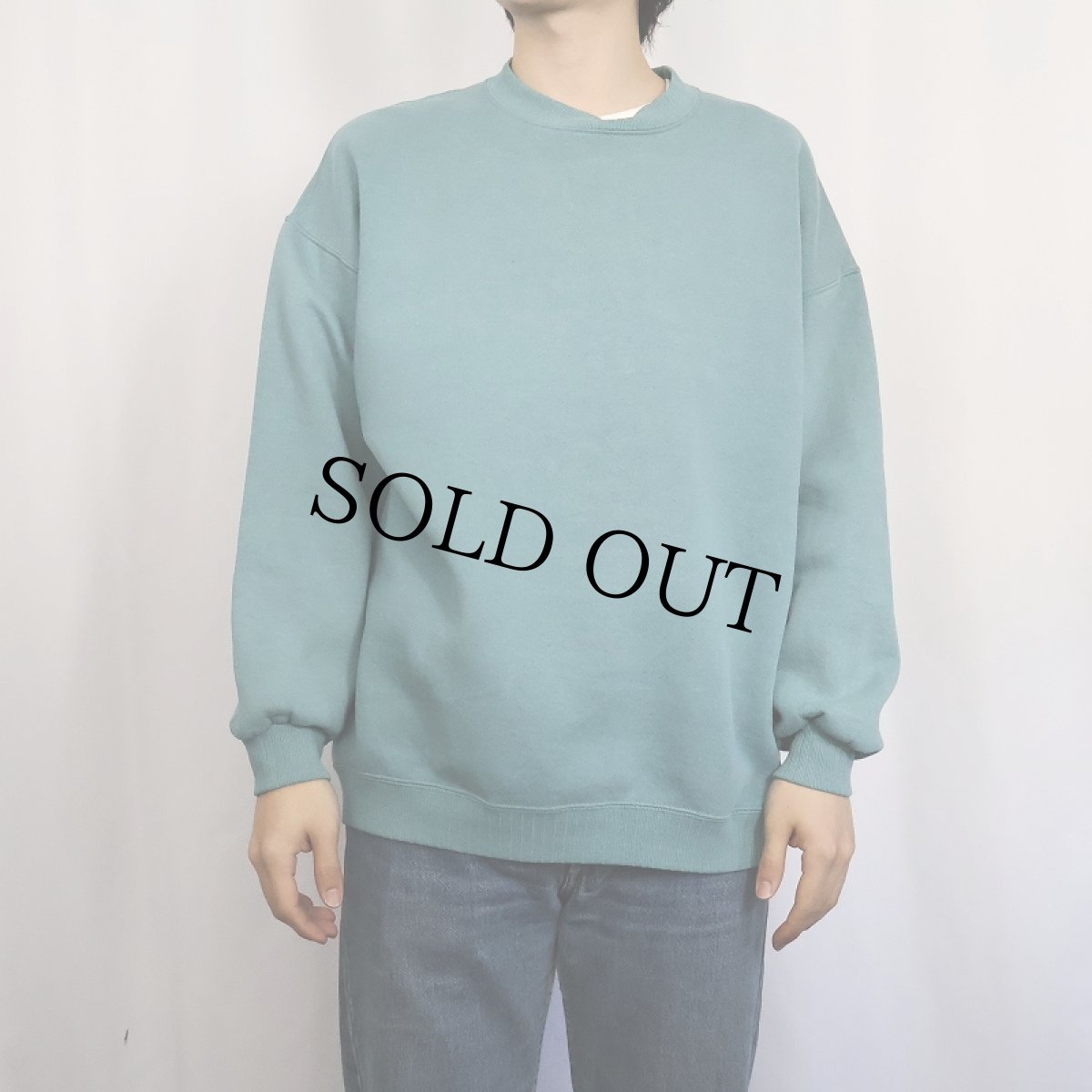 画像2: 90's RUSSELL ATHLETIC USA製 無地スウェット XL (2)