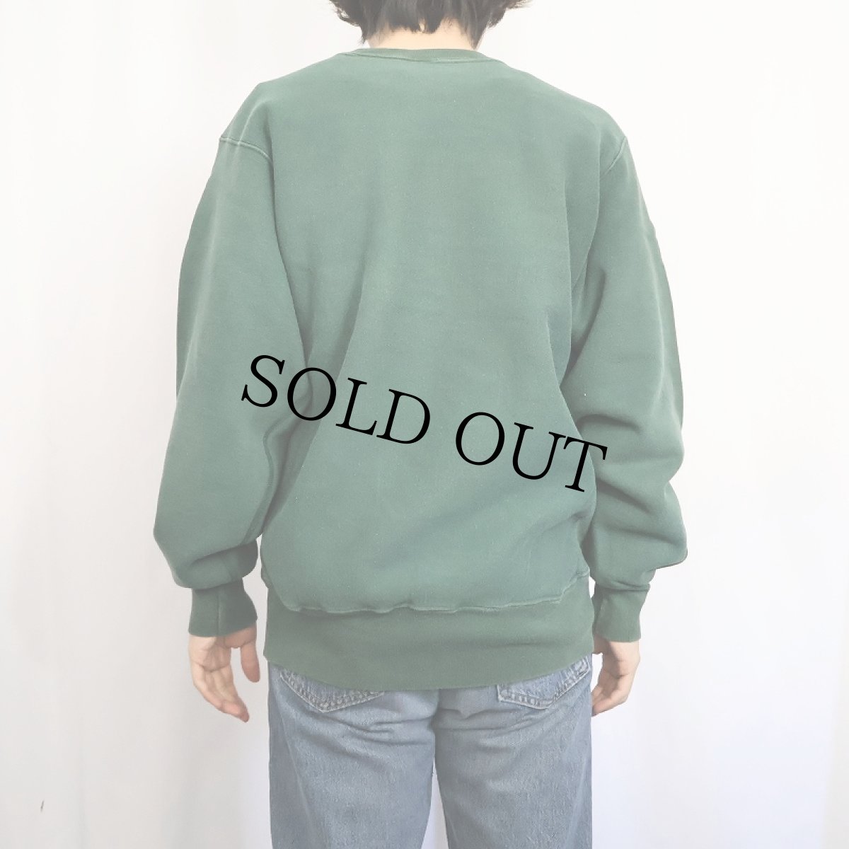 画像3: 90's USA製 REVERE WEAVE TYPE "WILLIAM & MARY" プリントスウェット L (3)