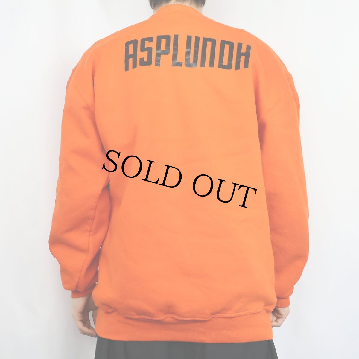 画像4: 90's RUSSELL ATHLETIC USA製 "ASPLUNDH" 前V 企業プリントスウェット L (4)