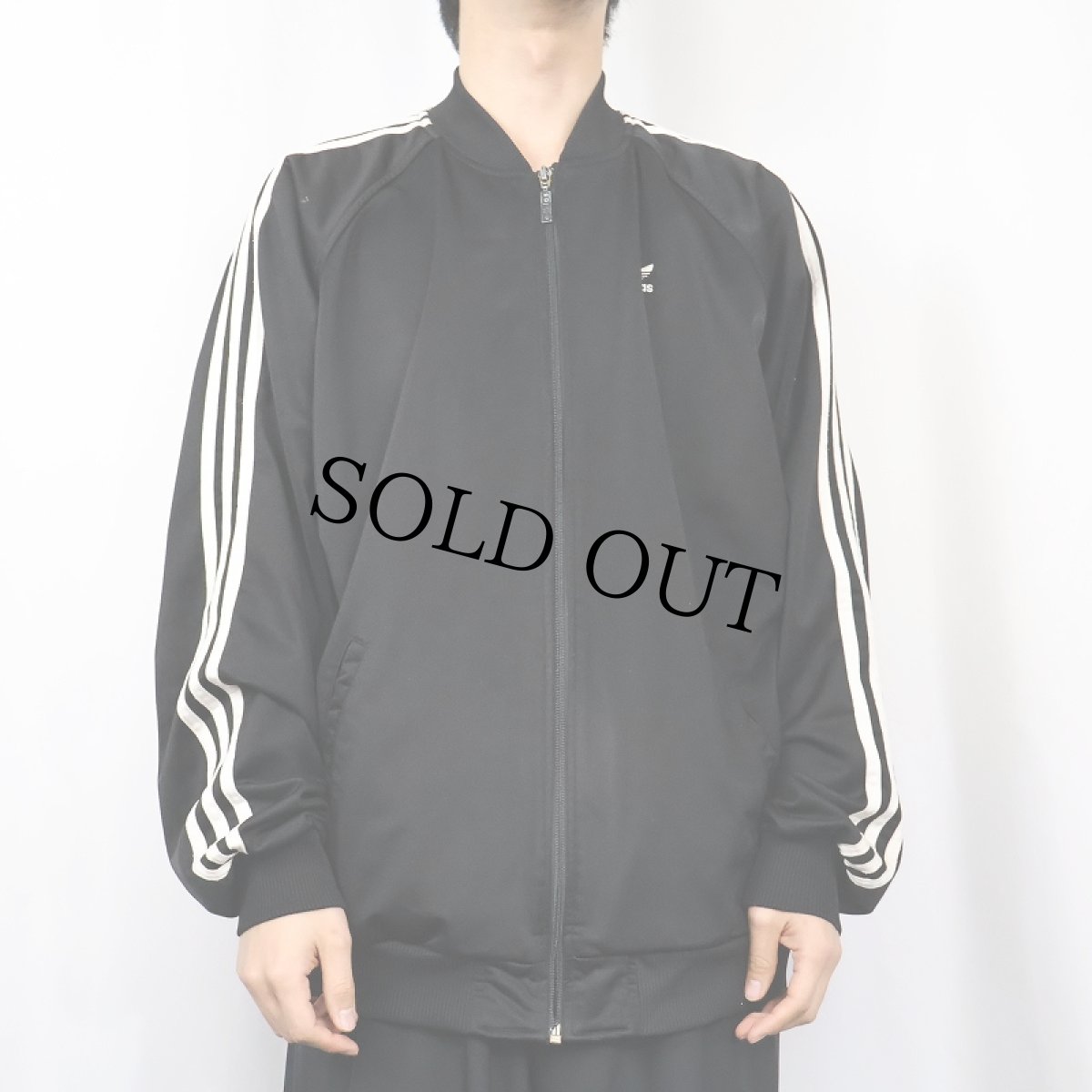 画像2: 90's adidas トラックジャケット BLACK L (2)