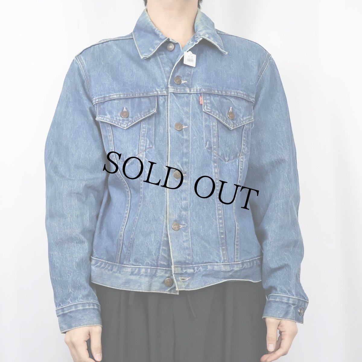 画像2: 80's Levi's 70505 デニムジャケット SIZE42 (2)