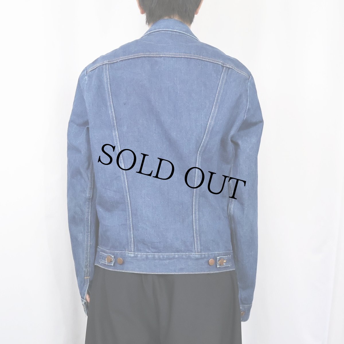 画像3: 70's Wrangler 136MJ USA製 デニムジャケット SIZE44 (3)