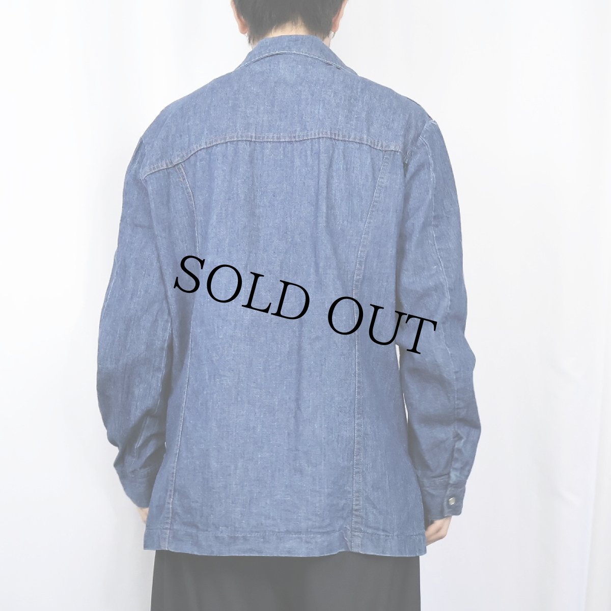 画像3: 70's Wrangler USA製 デニムシャツジャケット (3)