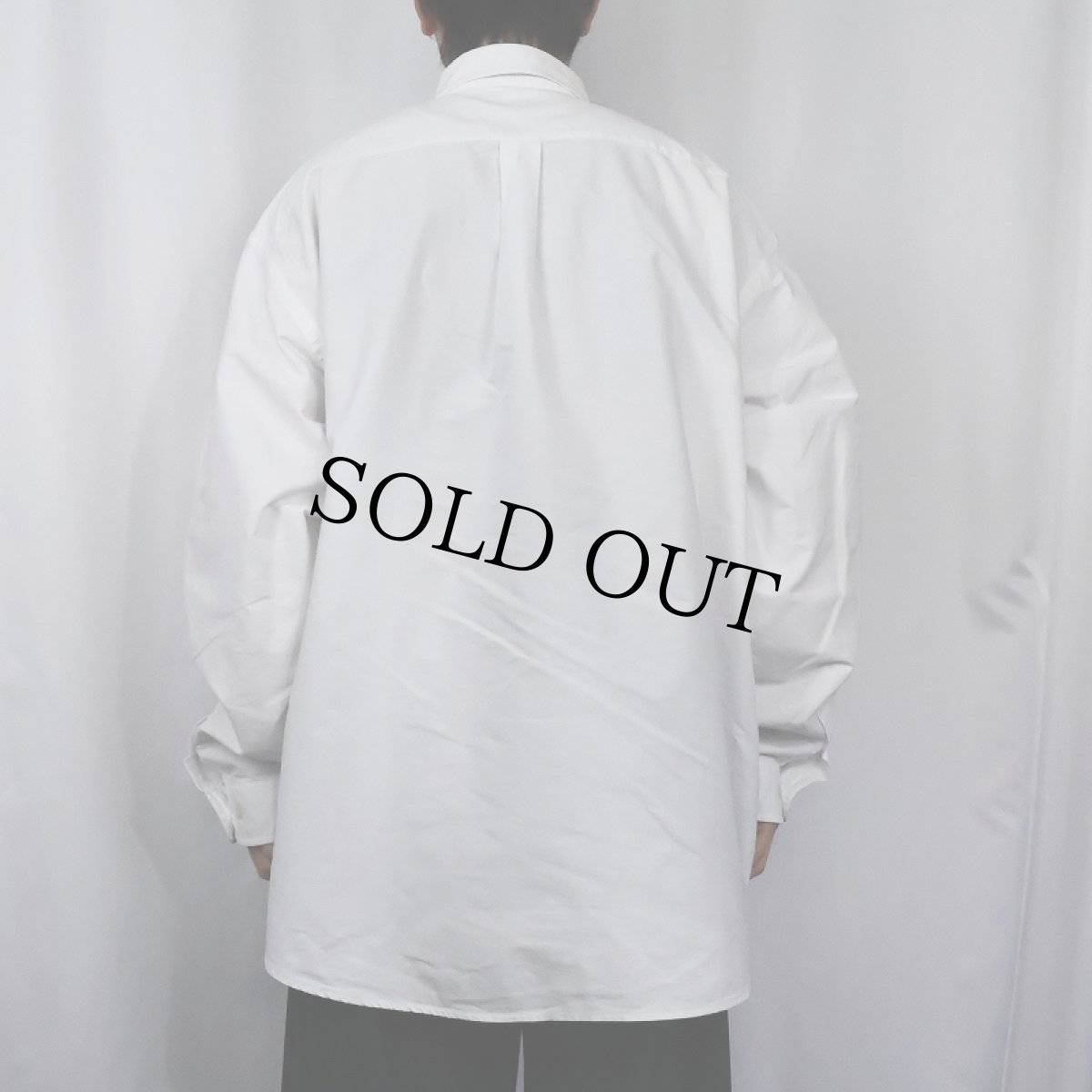 画像3: 90's GAP コットンボタンダウンシャツ XL (3)