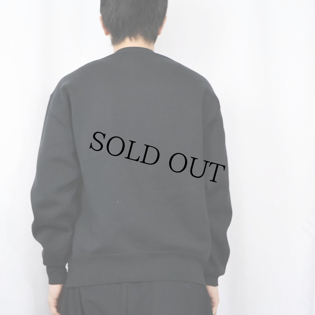 画像3: 90's RUSSELL ATHLERIC USA製 "IOWA" 前V プリントスウェット BLACK L (3)