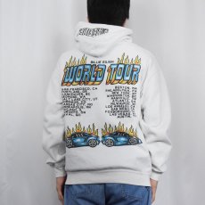 画像4: Billie Eilish "WORLD TOUR" ミュージシャンツアースウェットフーディー M (4)