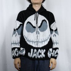 画像2: RUMINAHUI ECUADOR製 "JACK" シャギーニットジップパーカー M (2)