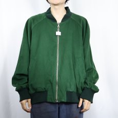 画像3: 90's ICEBERG ITALY製 "JIMMINY CRICKET" キャラクター刺繍 ウール×ナイロンジップジャケット XL (3)