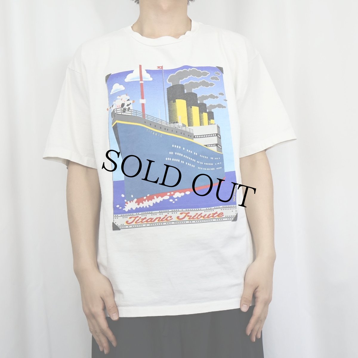 画像3: Cows Creamery アイスクリームメーカー 映画パロディTシャツ L (3)