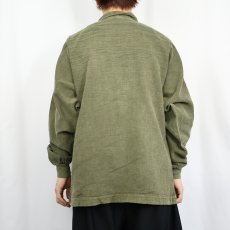 画像3: EZZE WEAR CANADA製 ハーフジップ プルオーバーシャツ S-M (3)