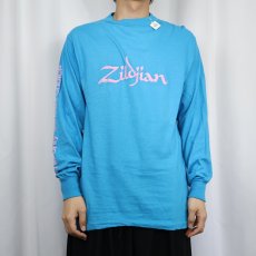 画像3: 80's Zildjian USA製 "The only serious choice" 楽器メーカー ロゴプリントロンT L (3)