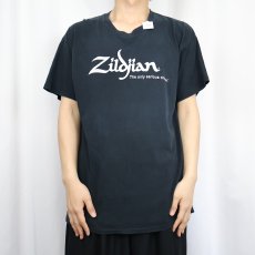 画像3: Zildjian "The only serious choice" 楽器メーカー ロゴプリントTシャツ L (3)