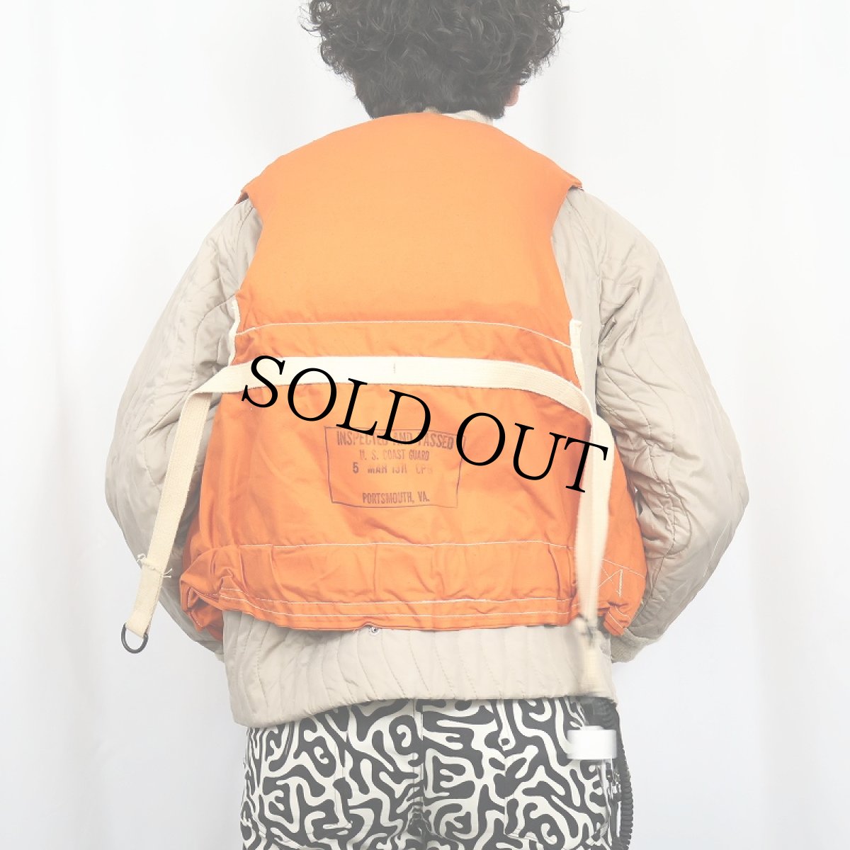 画像3: 70's U.S.COAST GUARD ライフプリザーバーベスト (3)