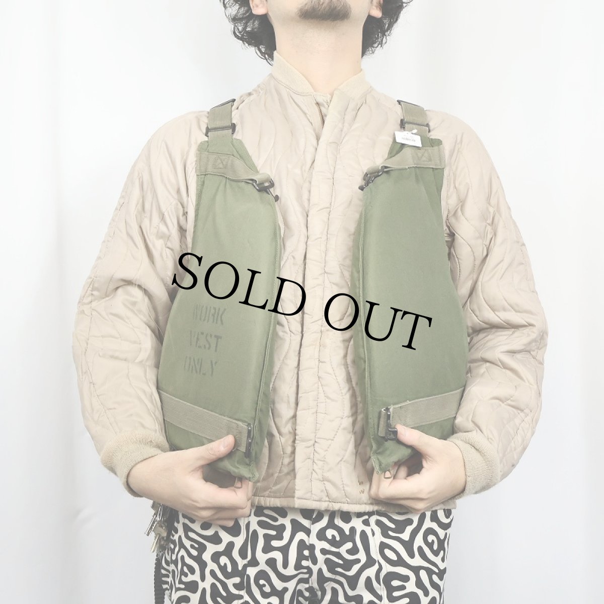 画像2: 80's U.S.NAVY ライフプリザーバーベスト (2)